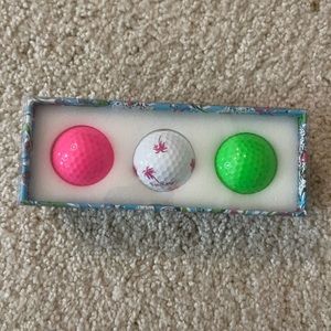 Lilly Pulitzer golf balls